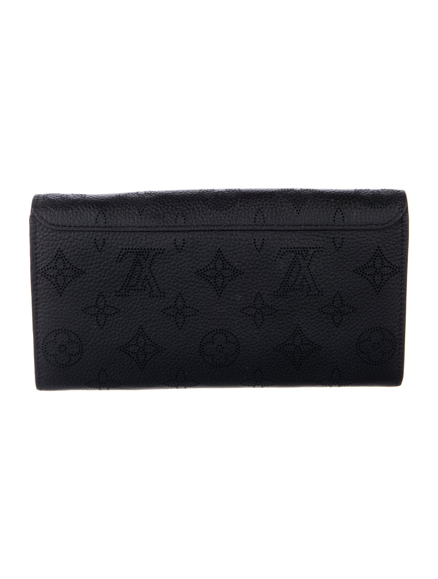 Louis Vuitton LV Monogram Mahina Leather Iris Wallet