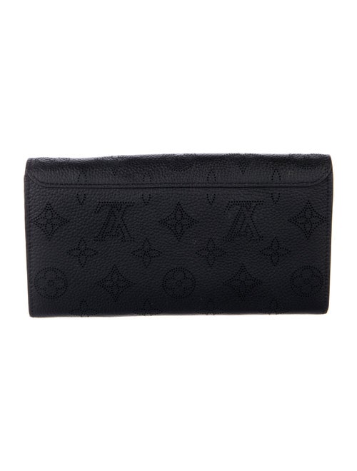 Louis Vuitton LV Monogram Mahina Leather Iris Wallet