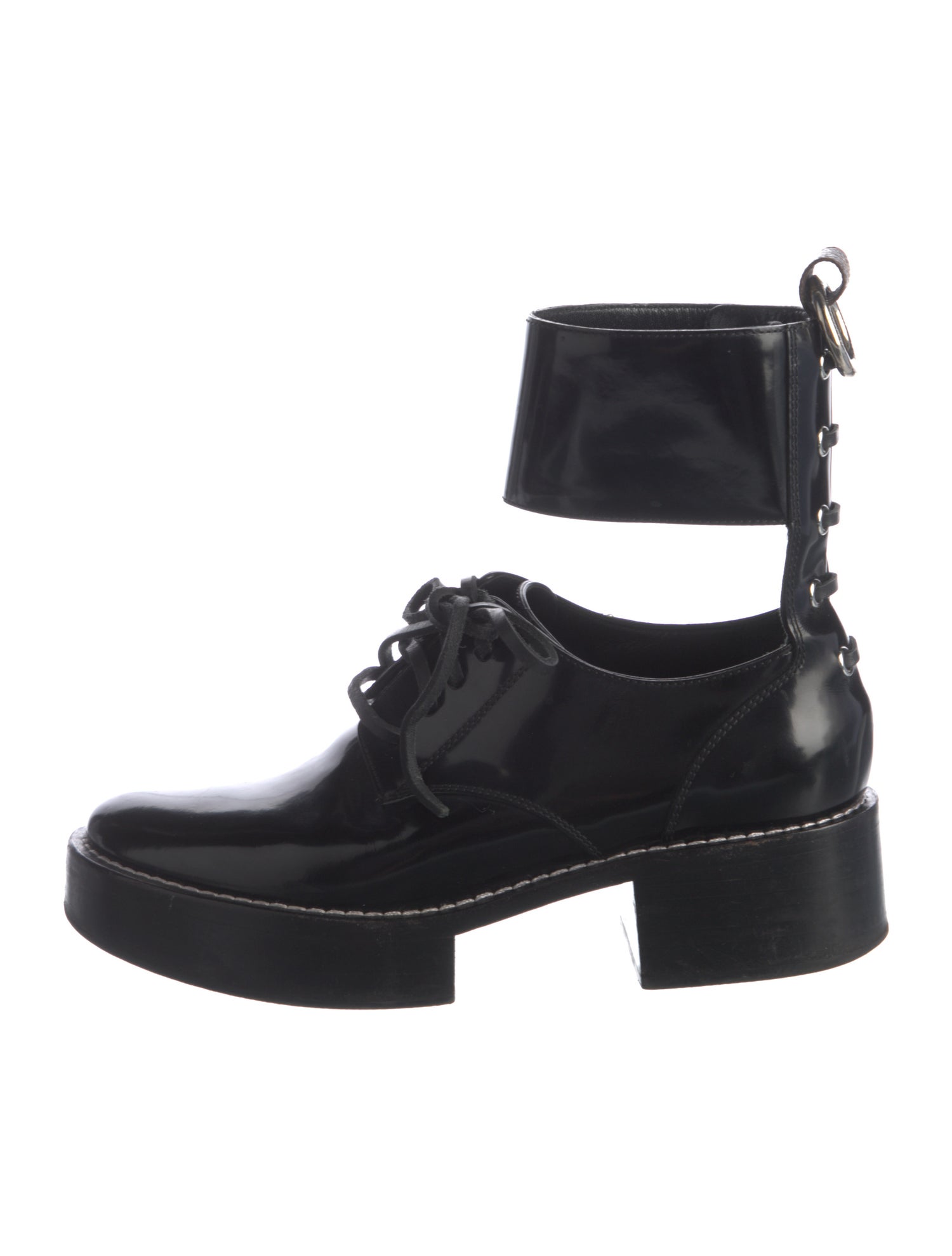 Louis Vuitton Patent Leather Oxfords