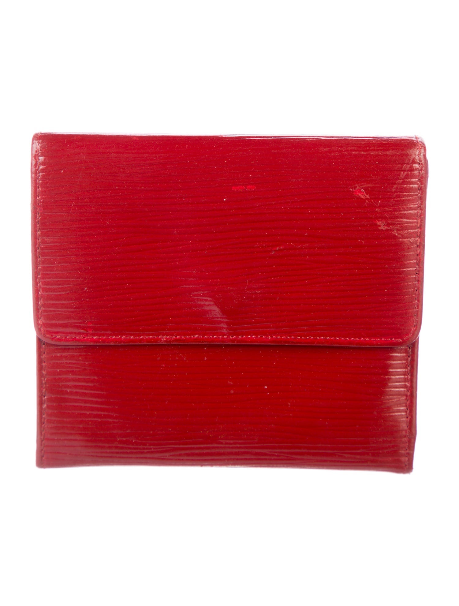 Rolex Leather Printed Wallet - Red Wallets, Accessories - RLX45905
