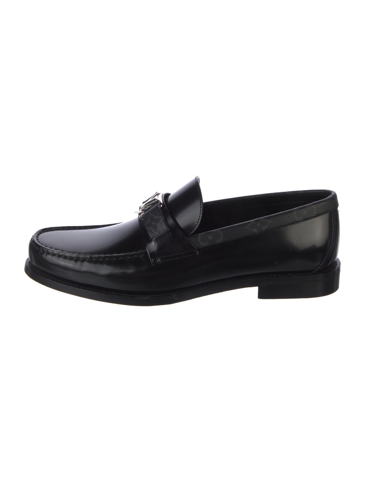 Louis Vuitton LV Monogram Leather Dress Loafers