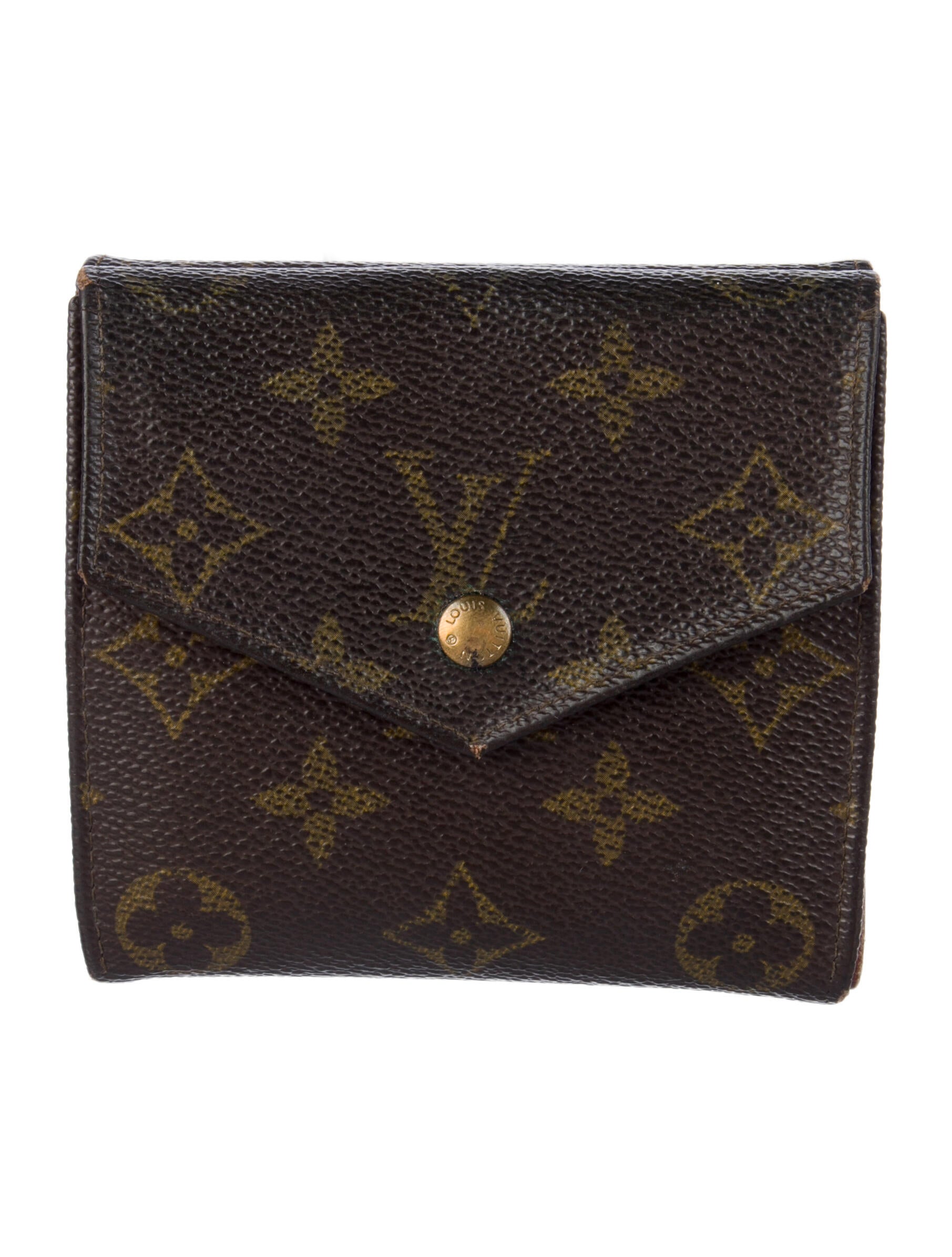 Louis Vuitton 1991 Monogram Pattern Elise Wallet