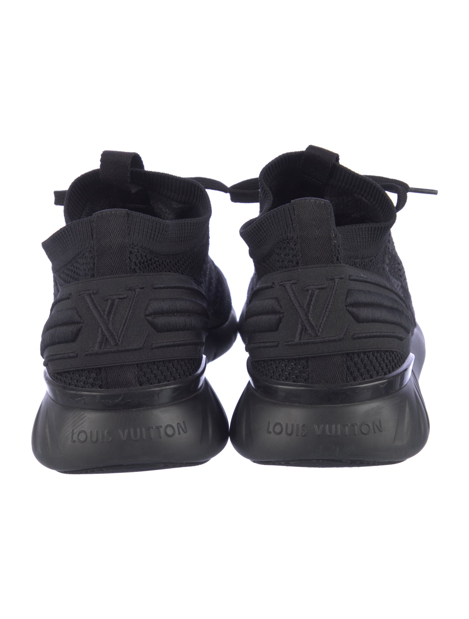 Louis Vuitton Plaid Print Sneakers