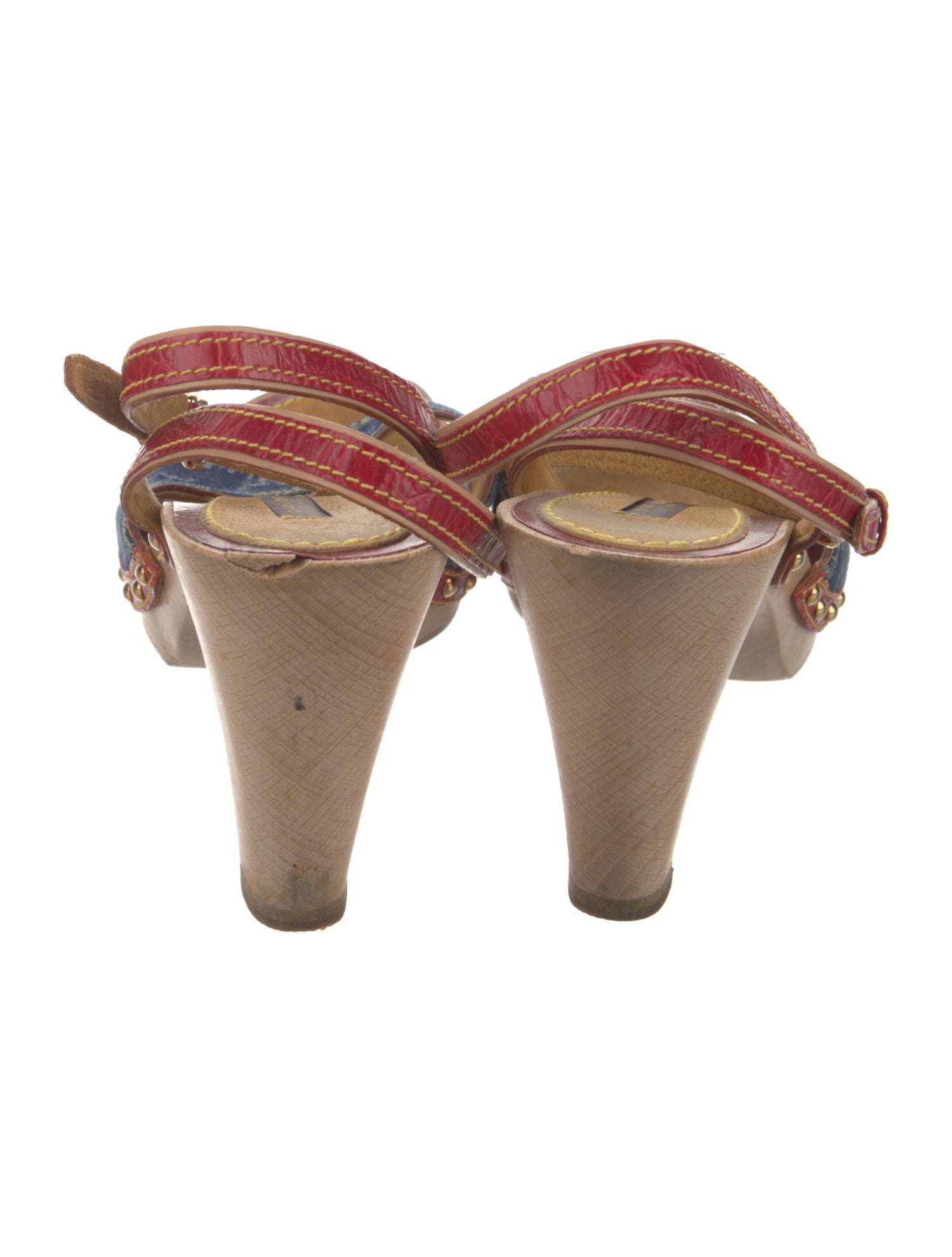 Louis Vuitton LV Monogram Denim Sandals