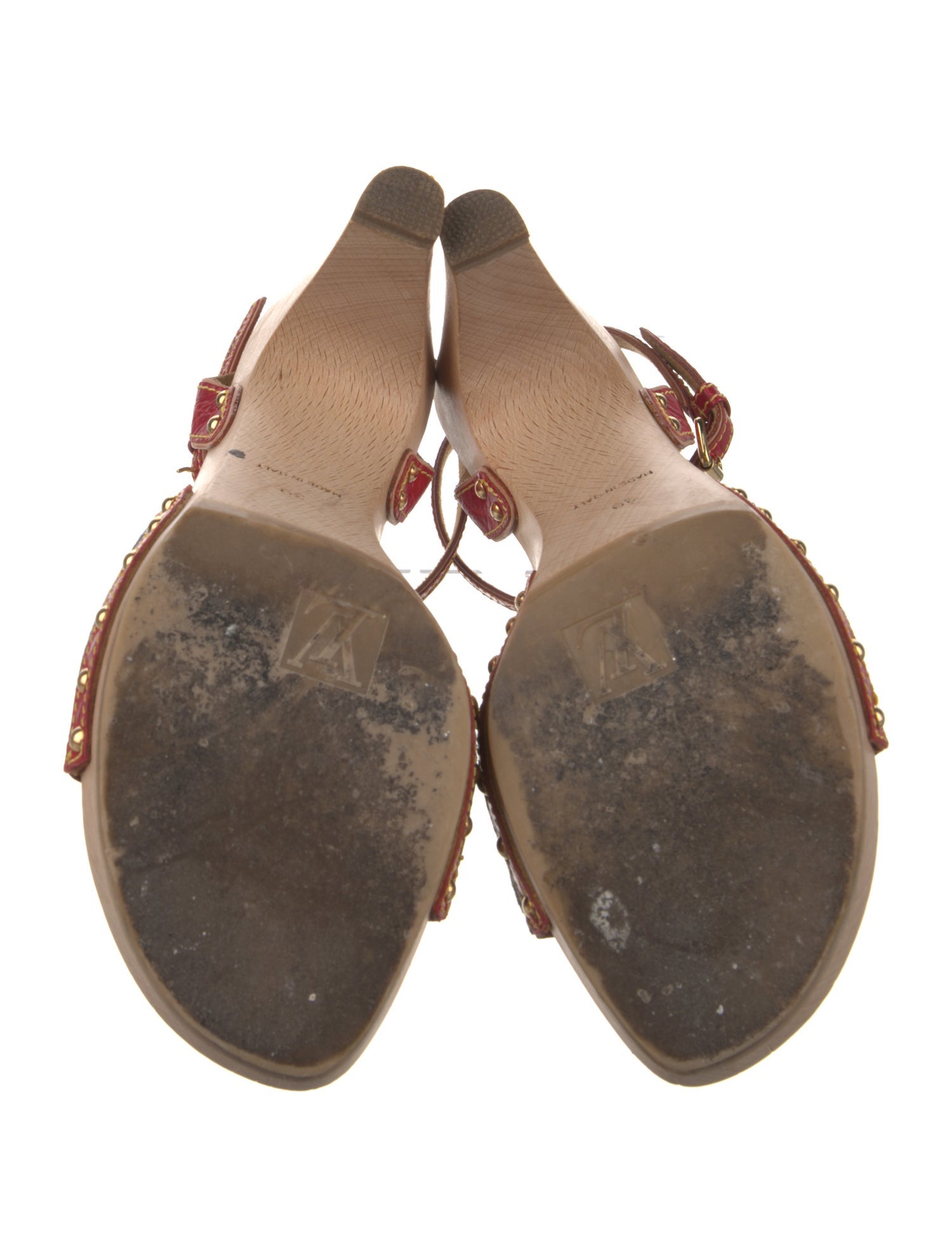 Louis Vuitton LV Monogram Denim Sandals