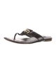 Louis Vuitton Monogram Vernis Patent Leather Slides