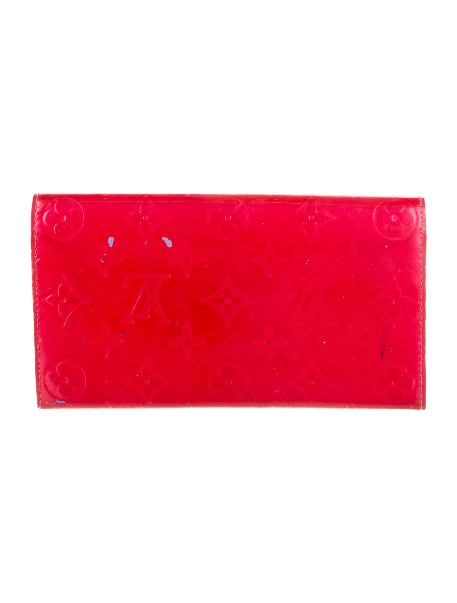 Louis Vuitton 2002 Monogram Vernis Sarah Wallet