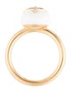 Louis Vuitton 18K Agate & Diamond B Blossom Ring