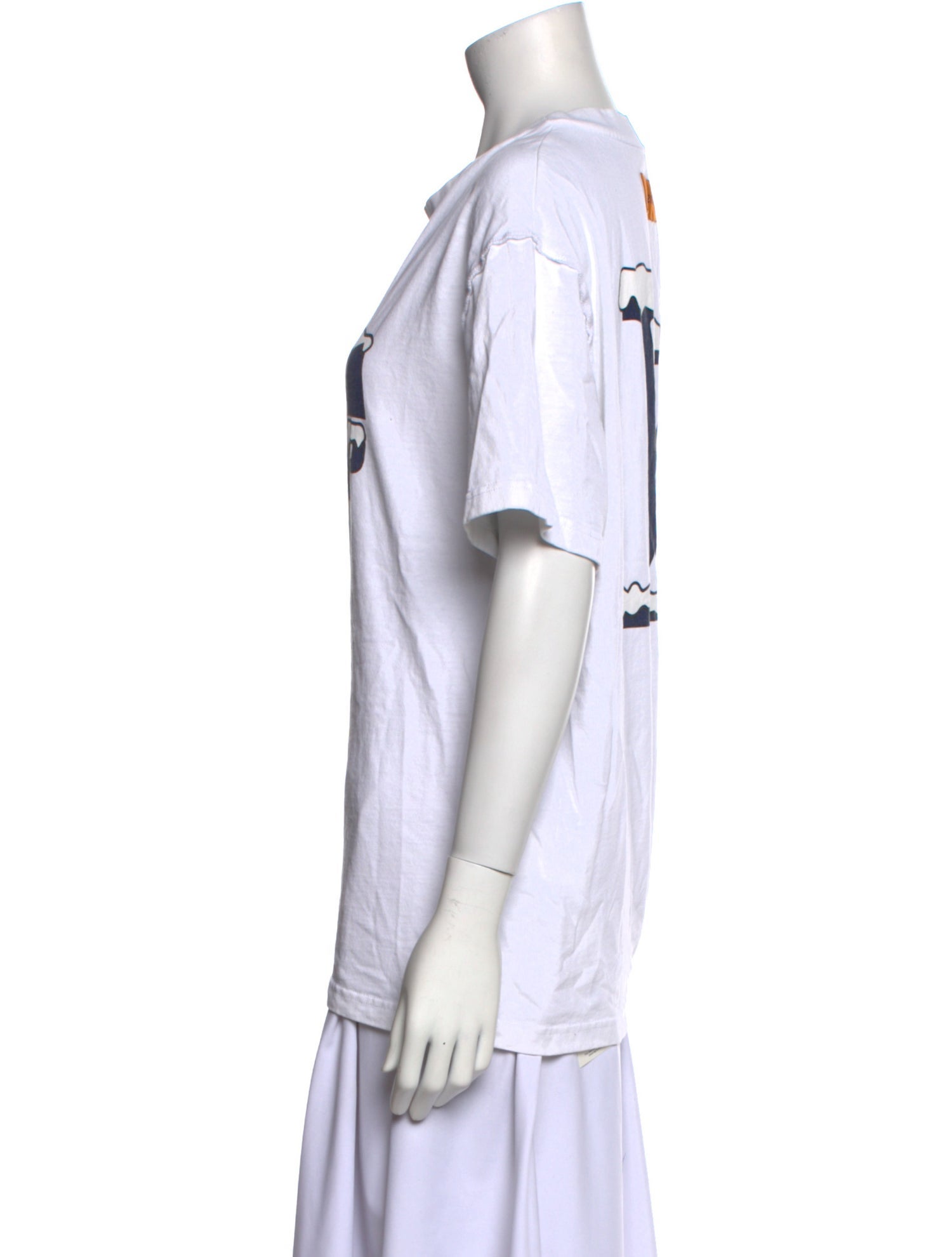 Louis Vuitton 2022 'Amen Break' Snow LV 'Do A Kickflip' T-Shirt