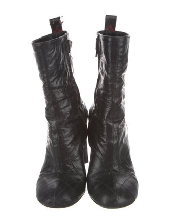 Louis Vuitton LV Monogram Leather Boots