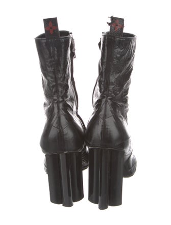 Louis Vuitton LV Monogram Leather Boots