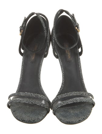 Louis Vuitton Leather Sandals
