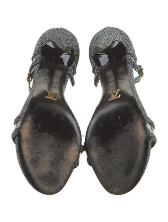 Louis Vuitton Leather Sandals