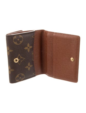 Louis Vuitton LV Monogram Coated Canvas Wallet