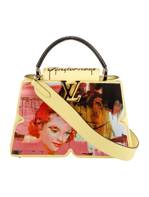 Louis Vuitton Leather Capucines