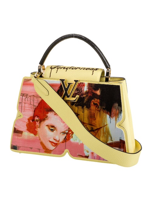 Louis Vuitton Leather Capucines