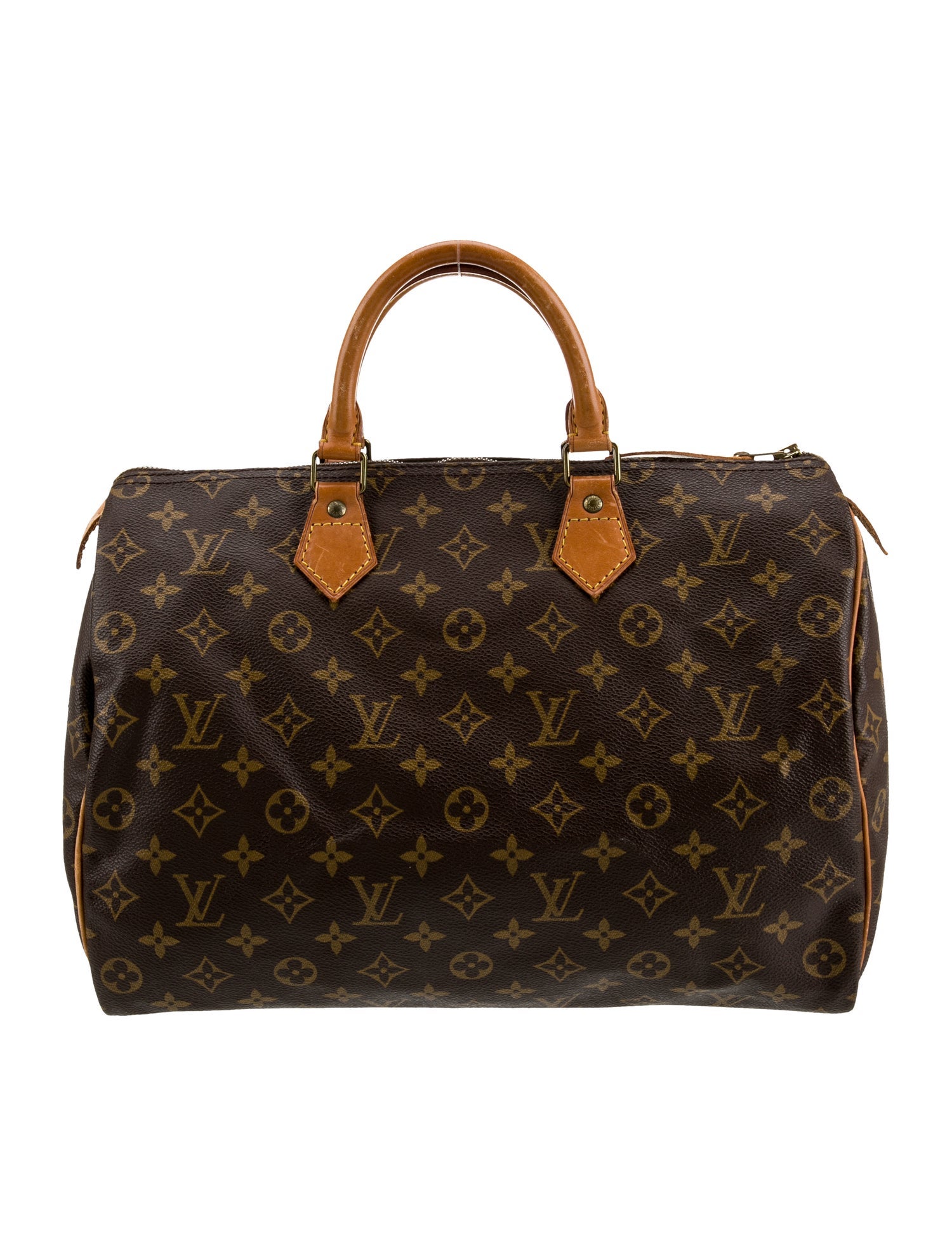 Louis Vuitton LV Monogram Speedy 35 Vintage