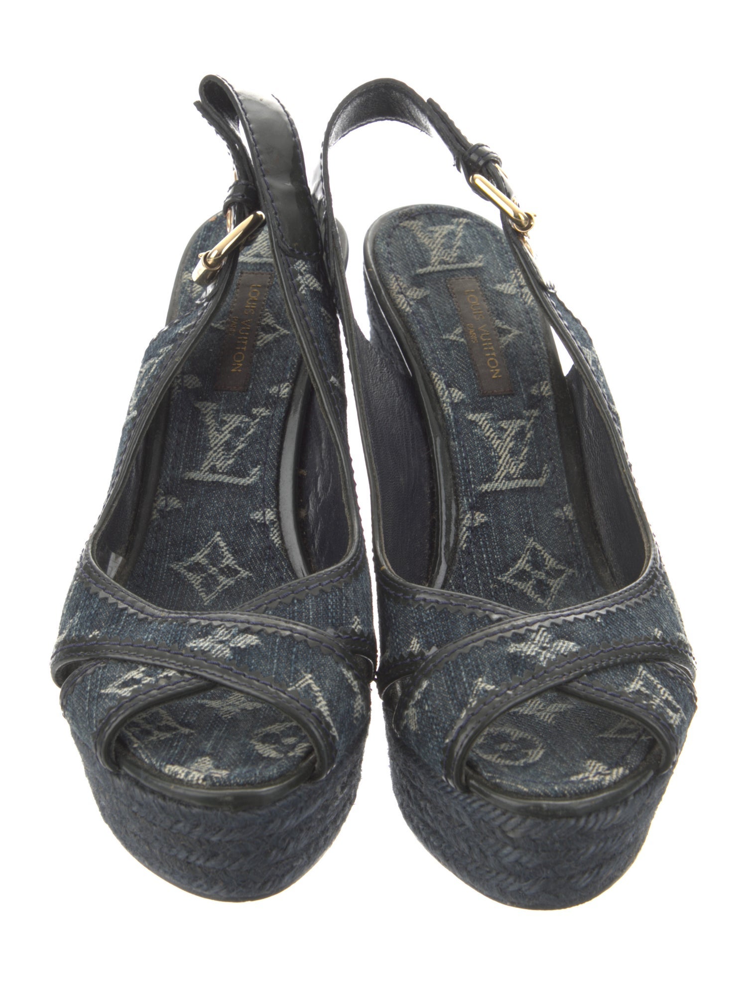 Louis Vuitton LV Monogram Denim Espadrilles