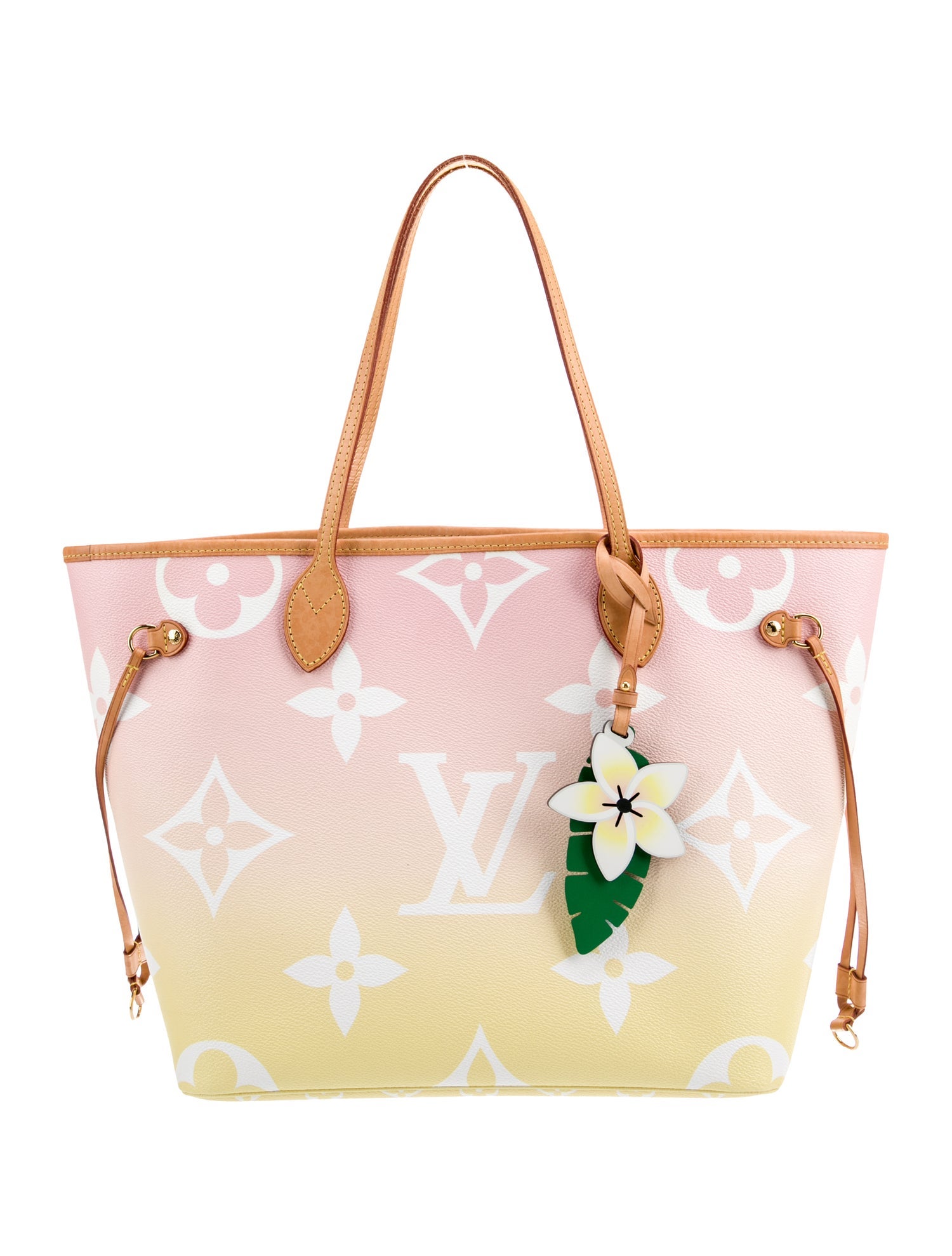 Louis Vuitton LV Monogram Neverfull w/Pouch MM