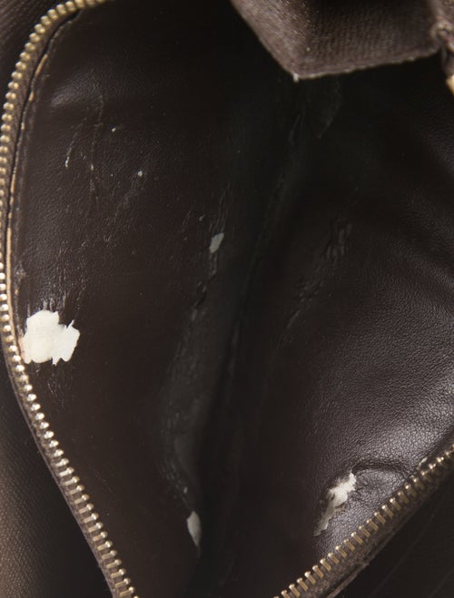 Louis Vuitton 2009 Damier Ebene Pattern Sarah Wallet