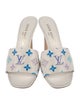 Louis Vuitton Monogram Pattern Leather Slides