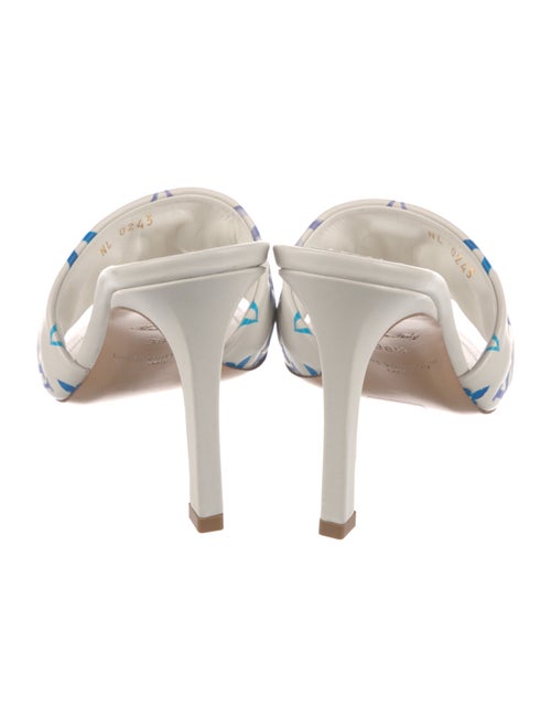 Louis Vuitton Monogram Pattern Leather Slides