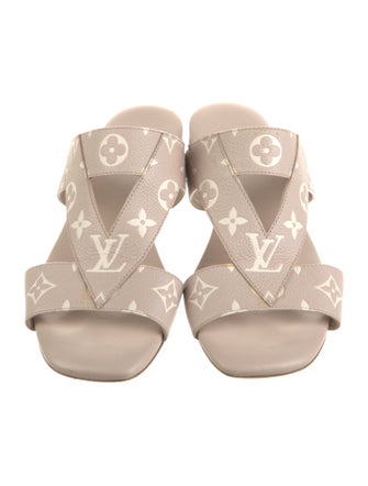 Louis Vuitton LV Monogram Slides