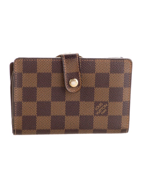 Louis Vuitton 2010 Damier Ebene Pattern French Purse