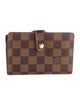 Louis Vuitton 2010 Damier Ebene Pattern French Purse