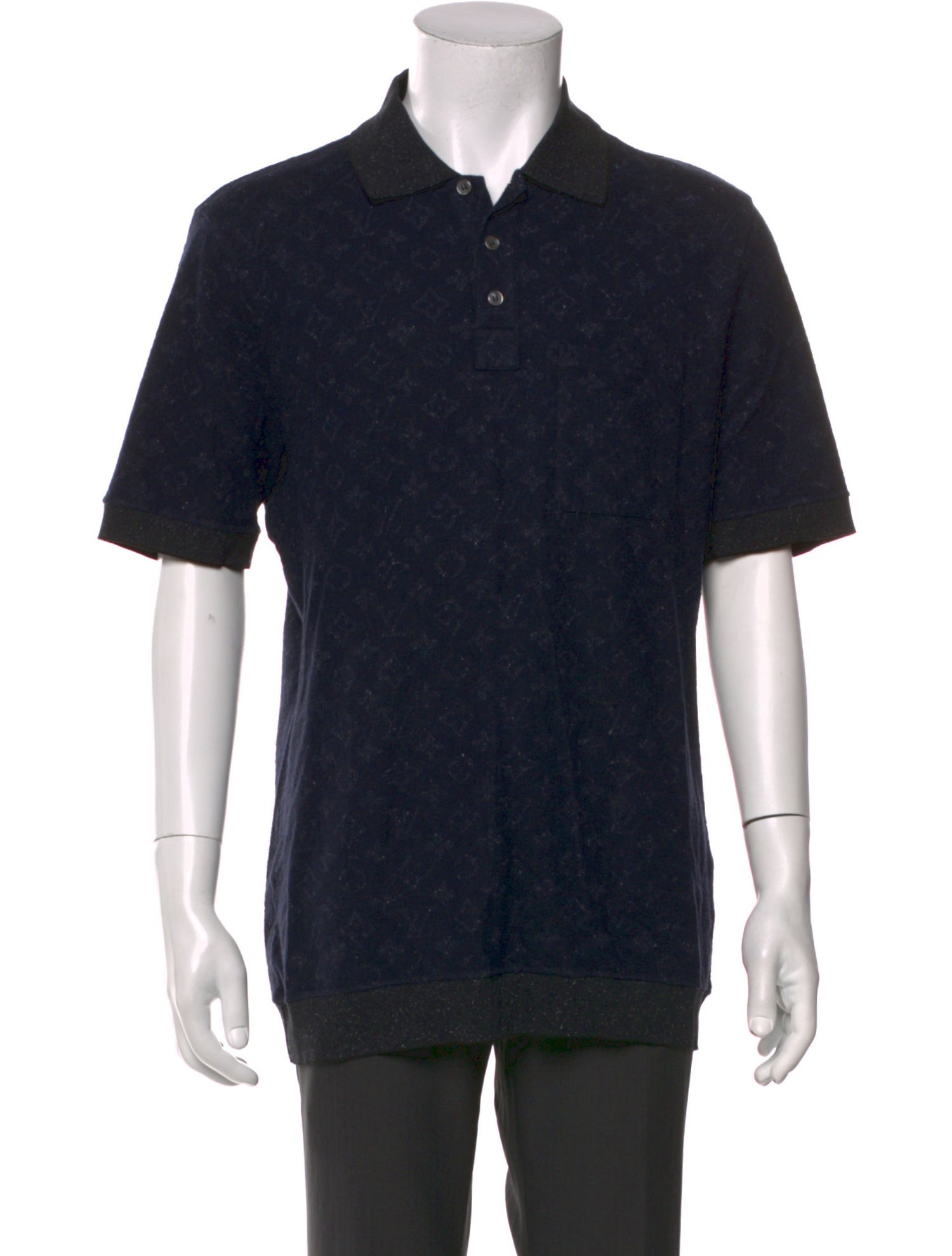Louis Vuitton 2019 LV Monogram Polo Shirt