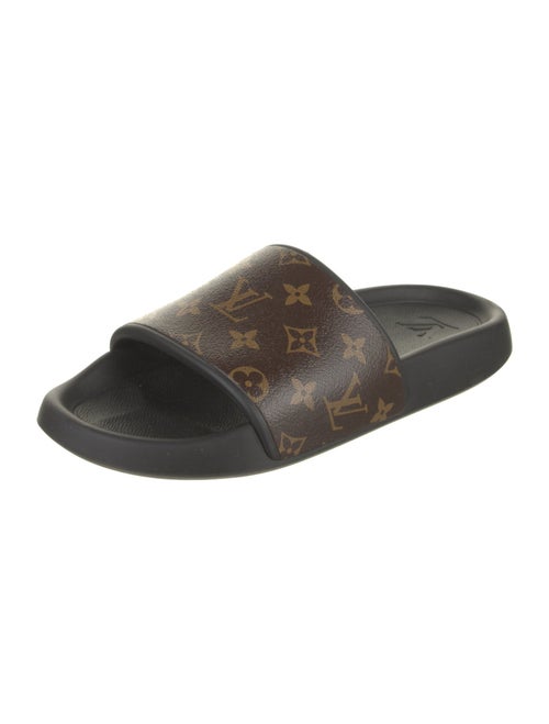 Louis Vuitton Monogram Pattern Slides