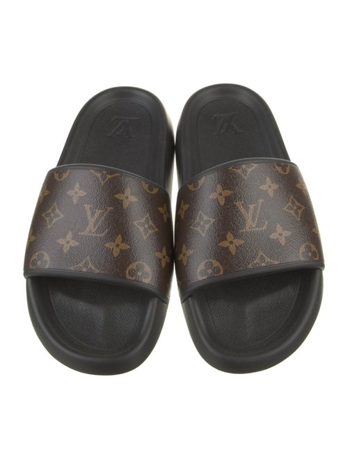 Louis Vuitton Monogram Pattern Slides