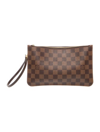 Louis Vuitton Damier Ebene Neverfull Pouch