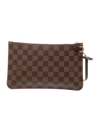 Louis Vuitton Damier Ebene Neverfull Pouch