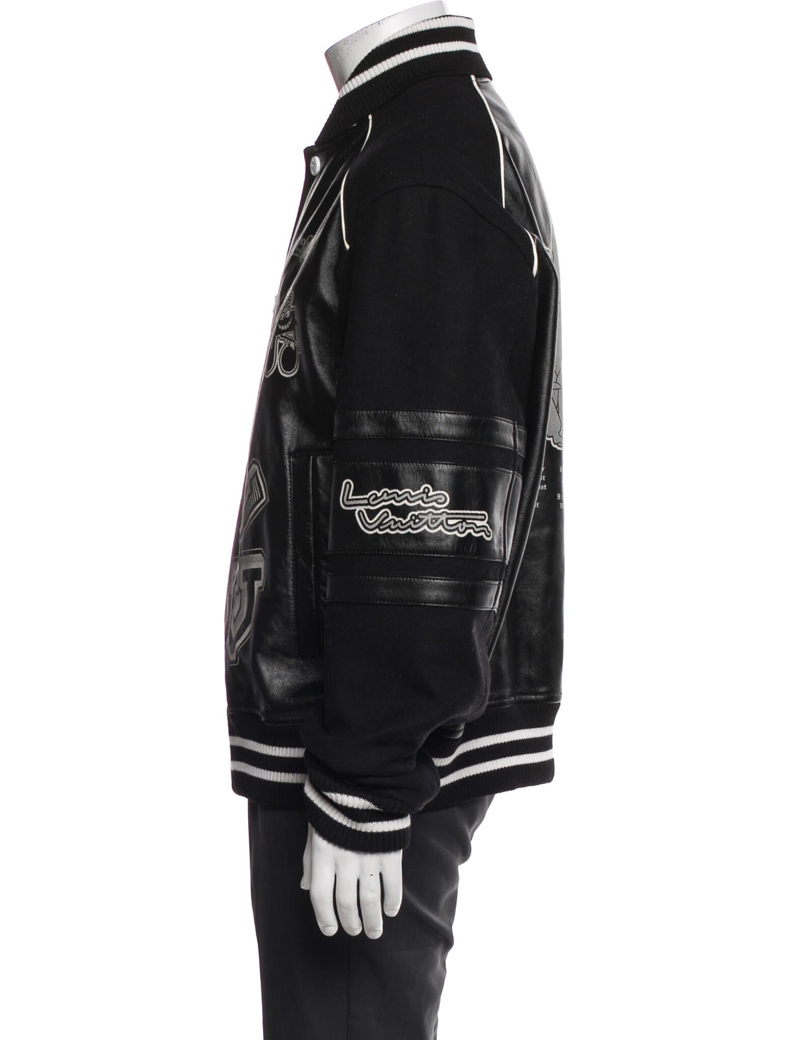 Louis Vuitton 2023 Graphic Print Varsity Jacket