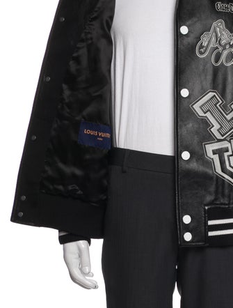 Louis Vuitton 2023 Graphic Print Varsity Jacket