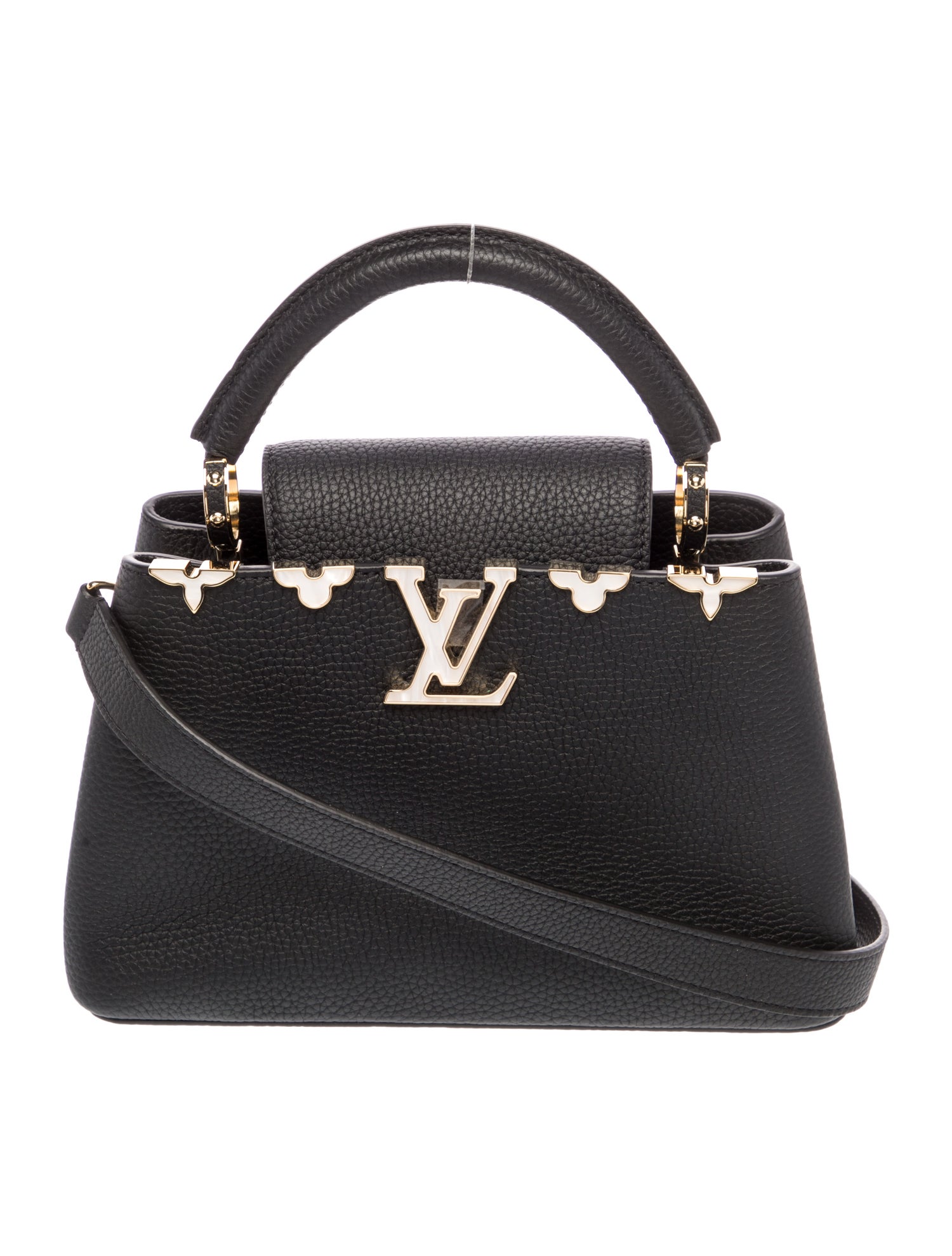 Louis Vuitton Taurillon Leather Flower Crown Capucines BB