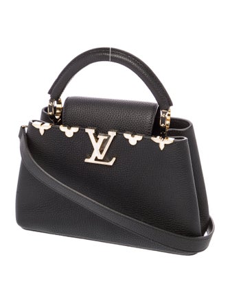 Louis Vuitton Taurillon Leather Flower Crown Capucines BB