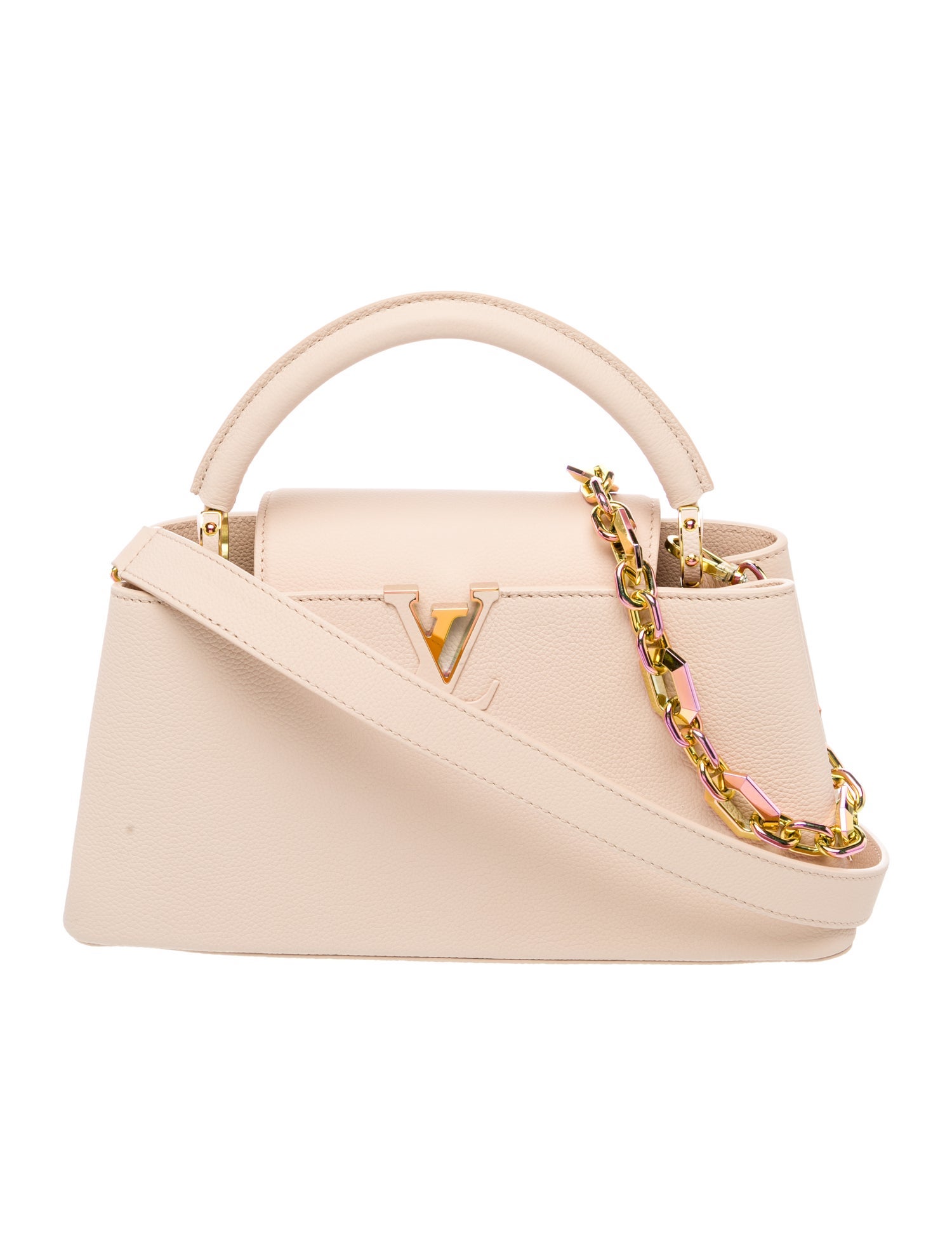 Louis Vuitton Taurillon Leather Capucines East West MM