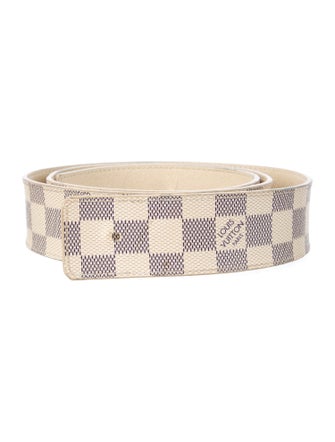 Louis Vuitton Damier Azur Pattern Belt