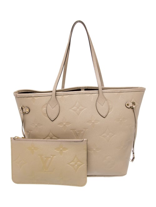 Louis Vuitton LV Monogram Neverfull w/Pouch MM