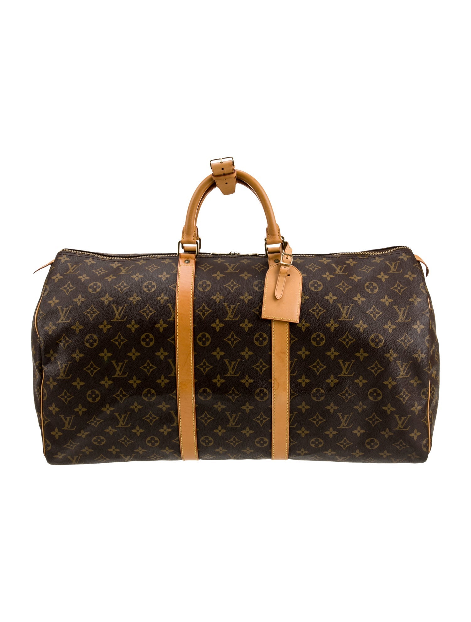 Louis Vuitton LV Monogram Keepall Bandouliere 55 Vintage
