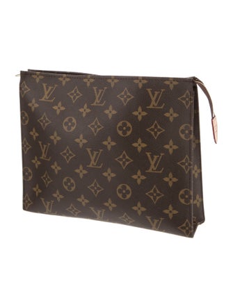 Louis Vuitton LV Monogram Toiletry Pouch 26