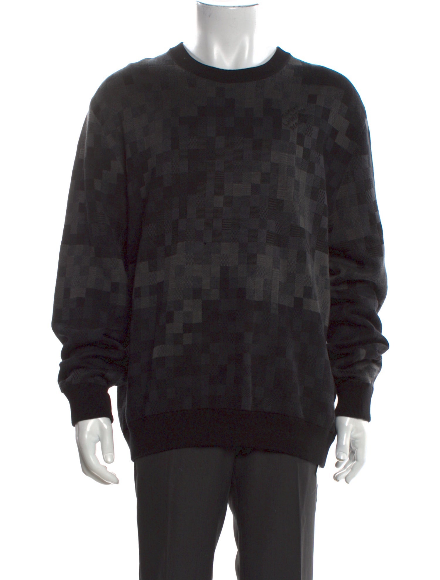 Louis Vuitton 2025 Damoflage Jacquard Pullover