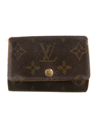 Louis Vuitton Monogram Pattern Coated Canvas Wallet
