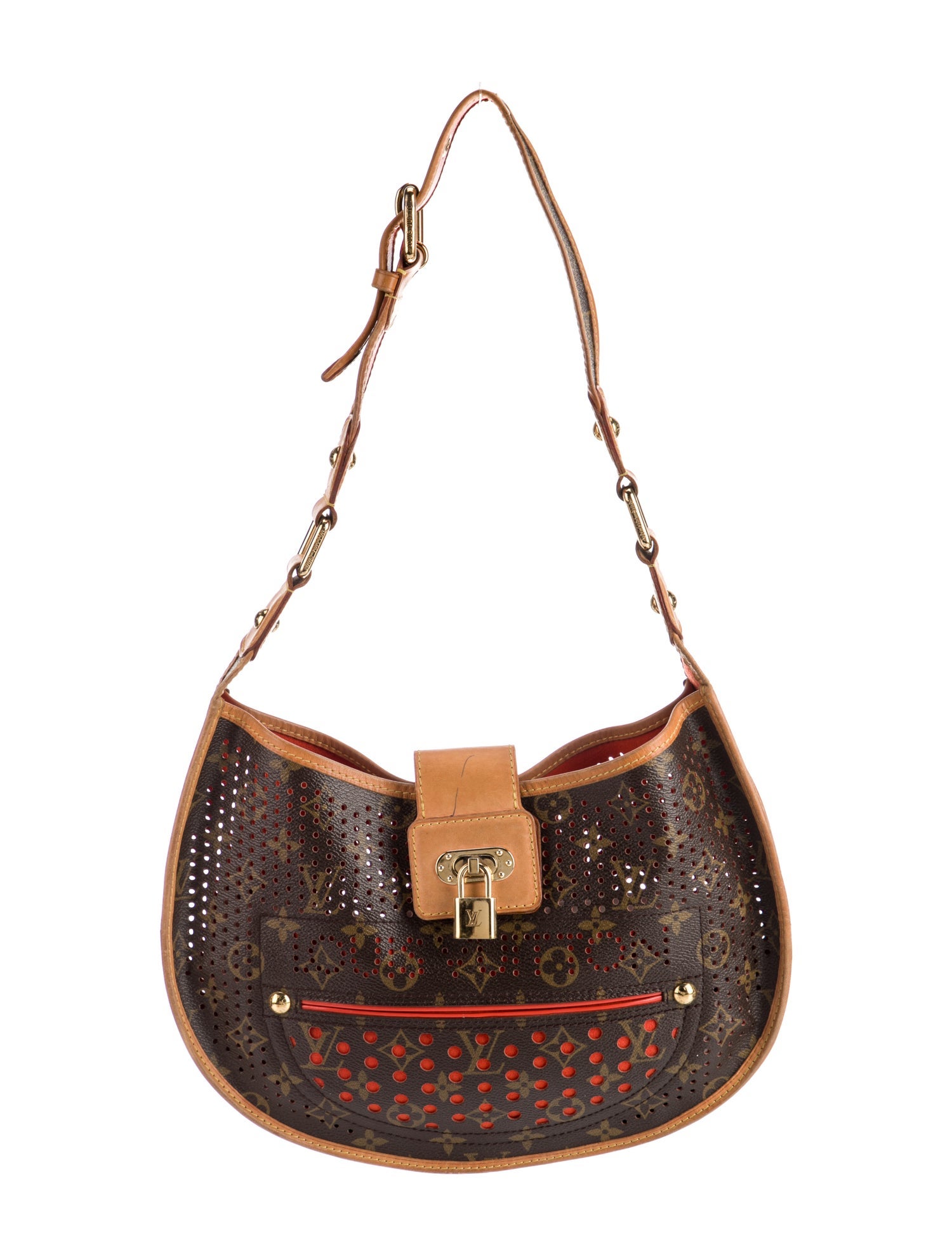 Louis Vuitton Perforated Monogram Demi-Lune Vintage