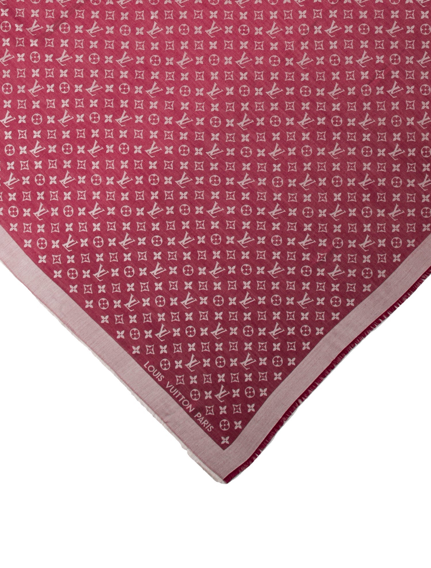 Louis Vuitton Silk LV Monogram Shawl