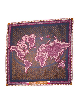 Louis Vuitton Silk 2014 Scarf