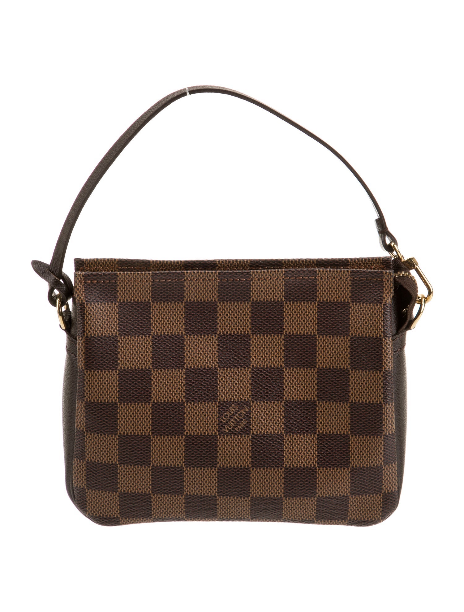 Louis Vuitton Damier Ebene Trousse Make Up Bag Vintage