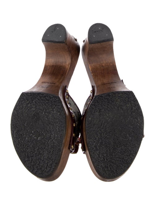 Louis Vuitton LV Monogram Canvas Slides